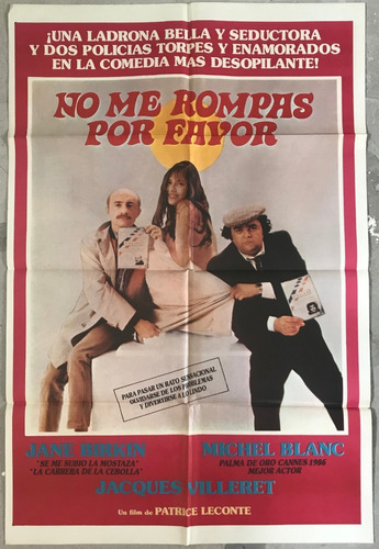 Afiche De Cine Pelicula No Me Rompas Por Favor