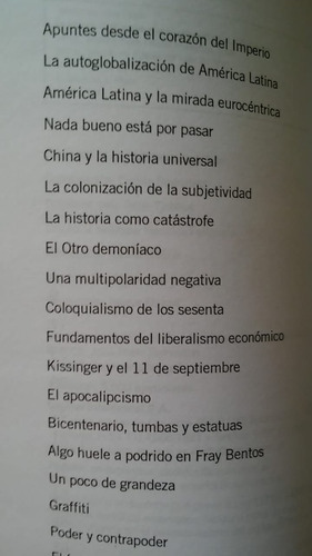 Historia Desbocada Nvas Cronicas De La Globalizacion. Fisico (Usado)
