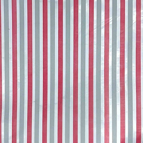 100 Unidades - Saco De Presente 20x29cm Hipnose Vermelho Com Prata