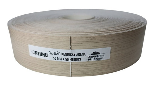 Canto Rehau Castaño Kentucky Arena 50mm X 50 M C/ Cola Egger