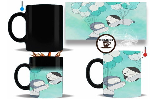 Imagen 1 de 2 de Taza Mágica Catana Comics Y John