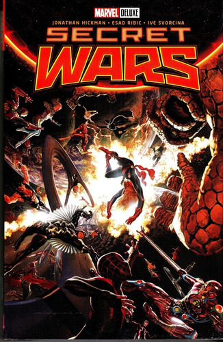 Comic Marvel Deluxe Secret Wars Sellado Nuevo