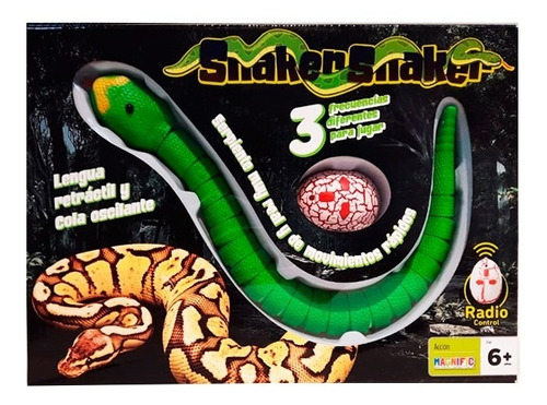 Magnific Snaker Snake Serpiente R/c 2029