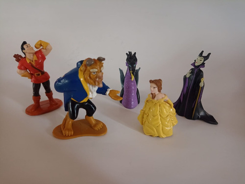 Figuras De La Bella Y La Bestia Colección Fantastic Sonrics (Usado)