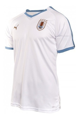 Camiseta Ofic. Orig. Alternativa Blanca Uruguay Puma S Al Xl