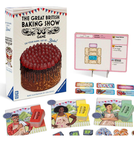 Ravensburger, El Gran Juego Británico De Repostería Para Jug