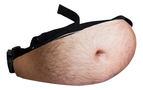 Riñonera Unisex Antirrobo Con Bolsillo Para El Ombligo