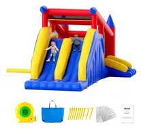 Comprar Trampolin Brincolin Inflable 4.6m Brinca Brinca Toboga Niños
