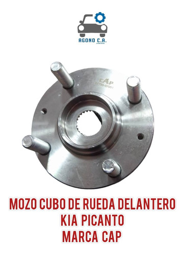 Mozo Cubo Rueda Delantero Kia Picanto