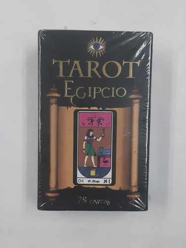 Tarot Egipcio 78 Cartas Incluye Manual Pequeño 