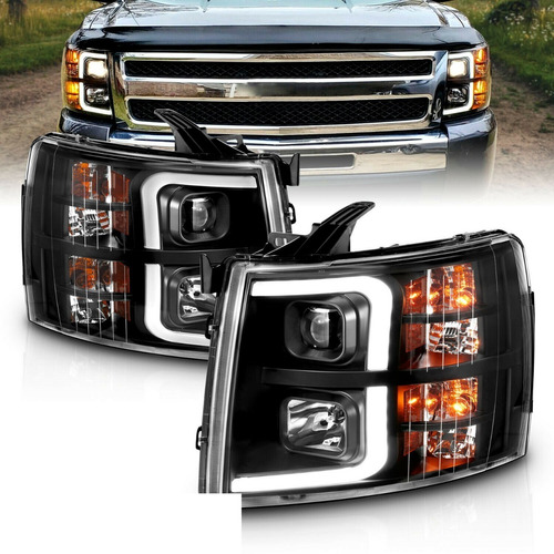 Faros Y Calaveras Silverado 2007-2013 Led Drl