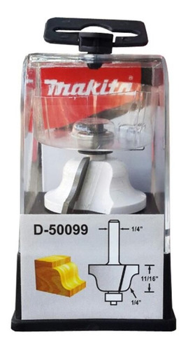 Fresa De Borda 1/4 D-50099 Makita