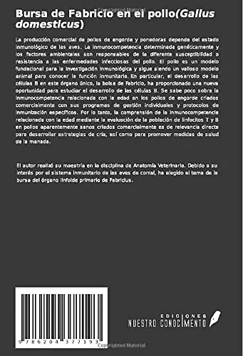 Bursa De Fabricio En El Pollo(gallus Domesticus): Estudio Hi