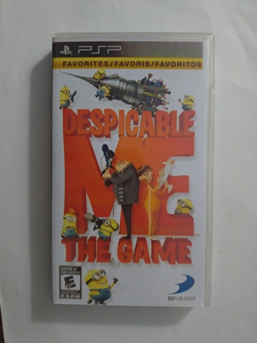 Jogo Psp Umd Despicable Me The Game - Meu Malvado Favorito (Usado)