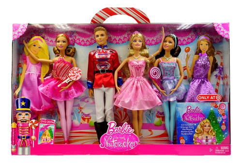 Barbie In The Nutcracker Ken 4 Pack 2014 Exclusive Edition