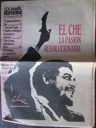 Antiguo Diario Cooperativo  En La Hora Internacional 1985