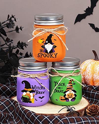 Halloween Mini Mason Jar Decoración Halloween Tiered 4649b