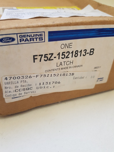 Cerradura Puerta Izquierda Ford F150 98/07 Original