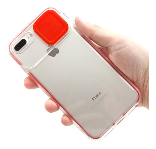 Funda Para iPhone 6 Plus Case + Marco Protector Pantalla