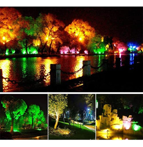 Luces De Paisaje De Color Lisado, 10 W, Bajo Voltaje, 12 V,