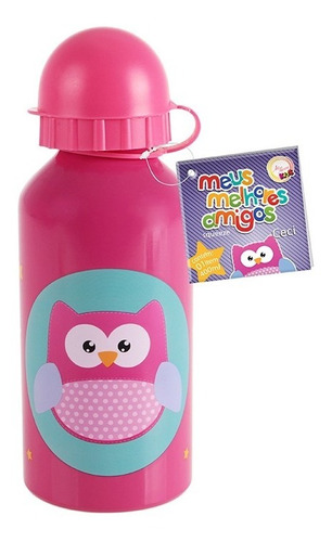 Squeeze Garrafinha Infantil 400ml Meus Melhores Amigos