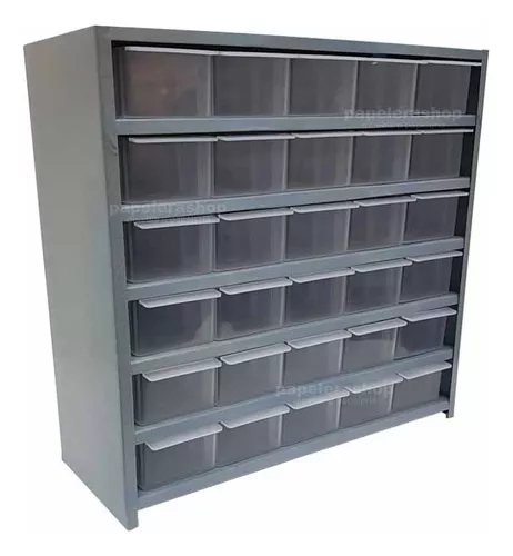 ▷ Organizador Metálico de 30 Cajas