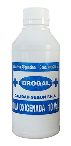 Drogal Agua Oxigenada 10v.x250 