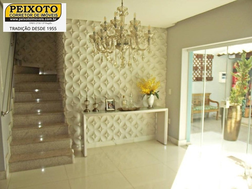 Imagem 8 de 28 de Casa 6 Quartos Sendo 2 Suítes, 4 Vagas, Piscina, Na Praia Do Morro - Ca00137 - 33563402