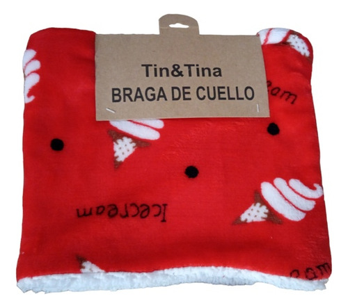 Bufanda Cuello  Infantil Niños Con Diseño 