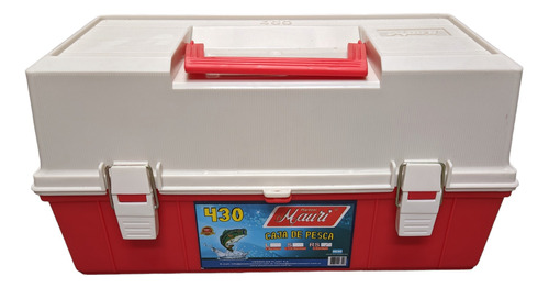 Caja De Pesca Mauri 430 Rs Nacionales 3 Bandejas