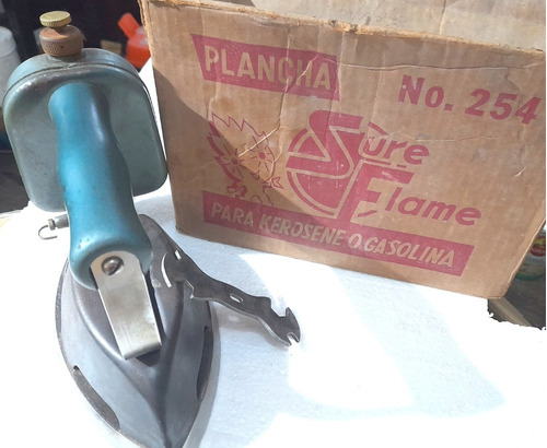 Plancha Flame Sure Nº 254 Con Su Caja Original