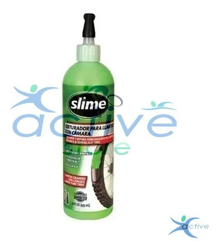 Liquido Sellador De Llantas Slime 16oz Camara Bicicleta Moto