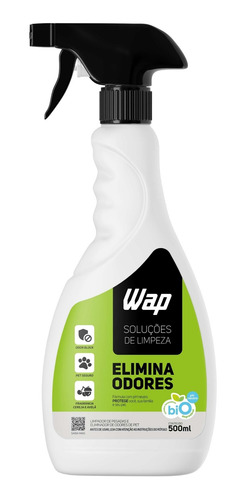 Imagem 1 de 1 de Eliminador De Odores Pet Tecnologia Odor Block 500ml Bio Wap