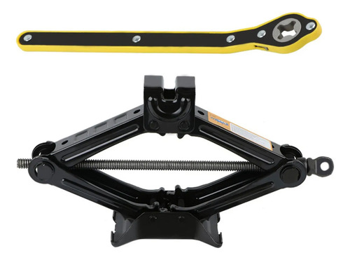 Macaco Sanfona Universal 2000kg 2toneladas Com Chave Catraca