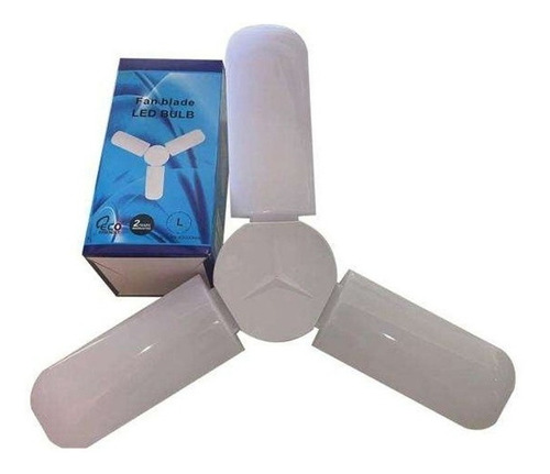 Lámpara Ampolleta Bombilla  Led 3 Fan Blade 45 W