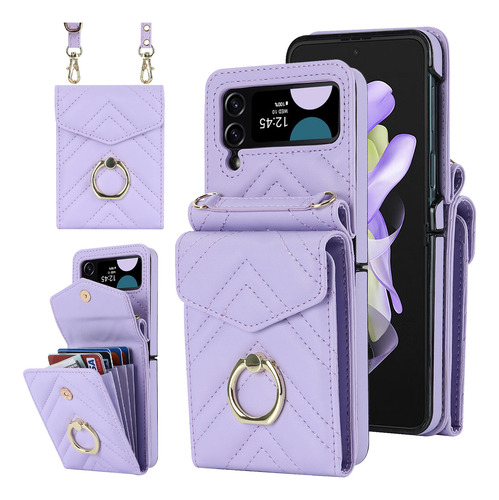 Funda De Piel Mujer Para Samsung Galaxy Z4/z3 Funda Tarjeta