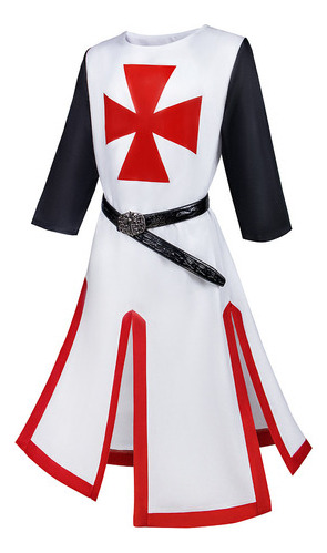 Disfraz De Cruzado Para Hombre De Medieval De Templario