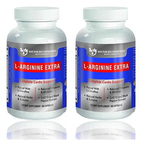 Fórmula Premium De Óxido Nítrico L-arginina 1000 Mg Por Sup