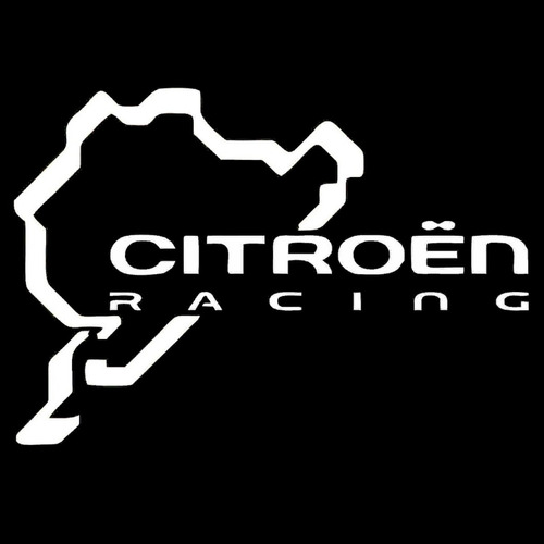 Calco Citroën Racing Tuning Decorativo Auto Pared