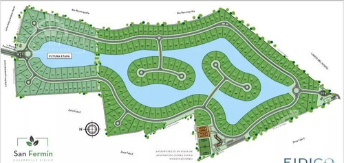 Lote En Venta De 903 M2 Barrio San Fermín Don Torcuato Tigre
