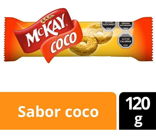 Galletas Mckay Coco 120 G