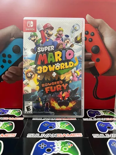 Jogo Super Mario 3D World + Bowser's Fury - Switch