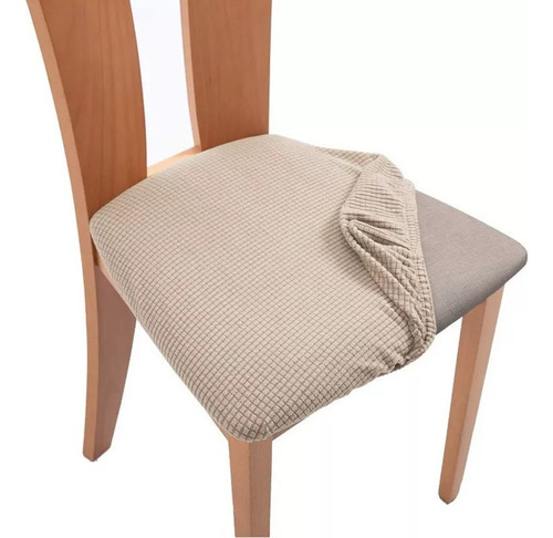 .s Set 6 Fundas For Asiento De Sillas Elasticadas Comedor D