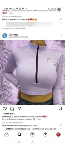 Imagen 7 de 8 de Crop Top Under Fit