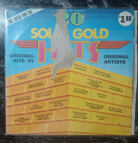 Compilado Importado Album 20 Solid Gold Hits Vinilo Usa