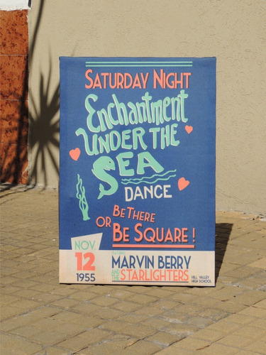 Cuadro 40x60 Baile Bttf Enchantment Under The Sea Dance