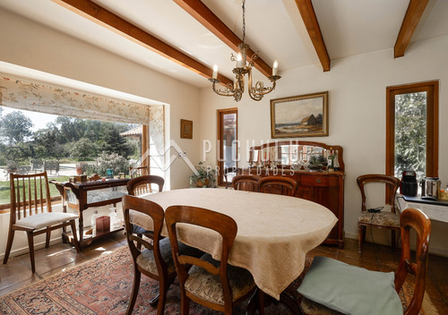 Limache, Espectacular Casa Familiar En Terreno De 6500mt