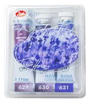 Comprar Acuarela White Nights En Estuche X3 Pomos Colores Violetas