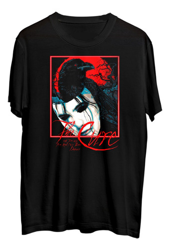 The Cure . Crow . New Wave .  Polera . Mucky