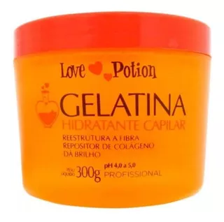 Gelatina Capilar Máscara Hidratante Love Potion 300 Gr Fragrância Do Tratamento Perfumado